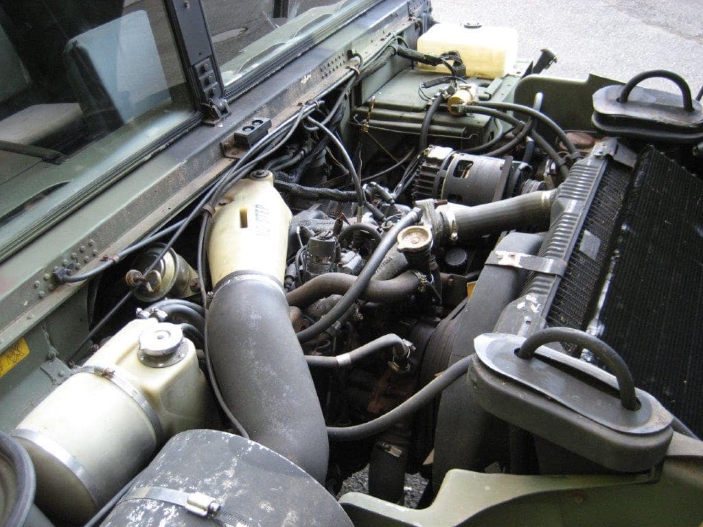 AM General Humvee M998 V8 6,2L Diesel de 1987 moteur 3/4
