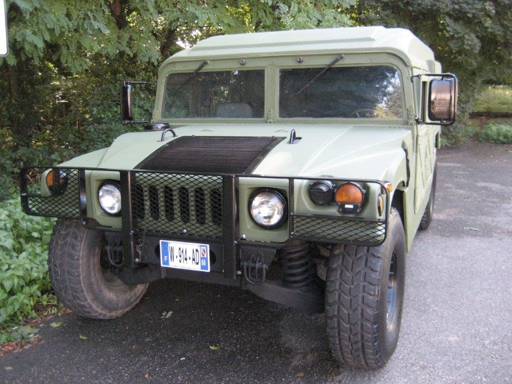 AM General Humvee M998 V8 6,2L Diesel de 1988 face