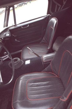 Austin Healey 3000 MK2 A BJ7 de 1963 intérieur siège