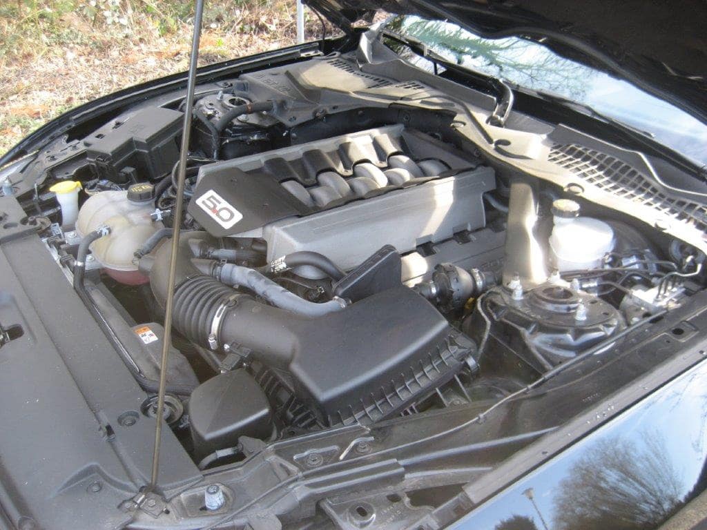 Ford Mustang Cabriolet Gt V8 5.0L de 2016 moteur 3/4