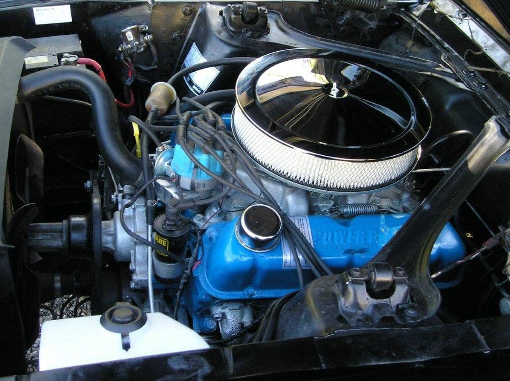 Ford Mustang V8 289ci de 1968 moteur 3/4