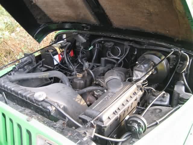 Jeep Wrangler moteur 3/4