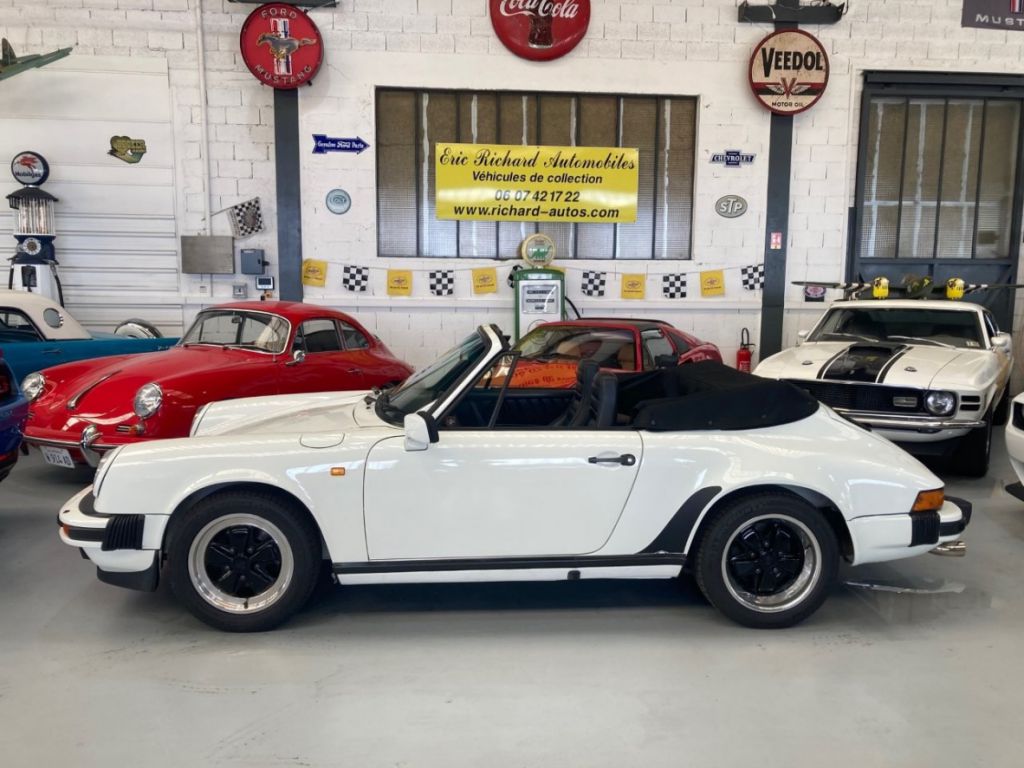 Porsche 911 SC Cabriolet 3.0L 204 cv de 1983
